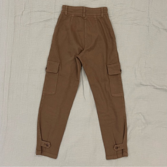 COPY - Wilfred Free | Cargo Pants in Camel Brown Size 0 - Picture 4 of 6